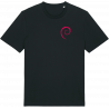 T-Shirt mit dem Logo der Linux-Distribution Debian