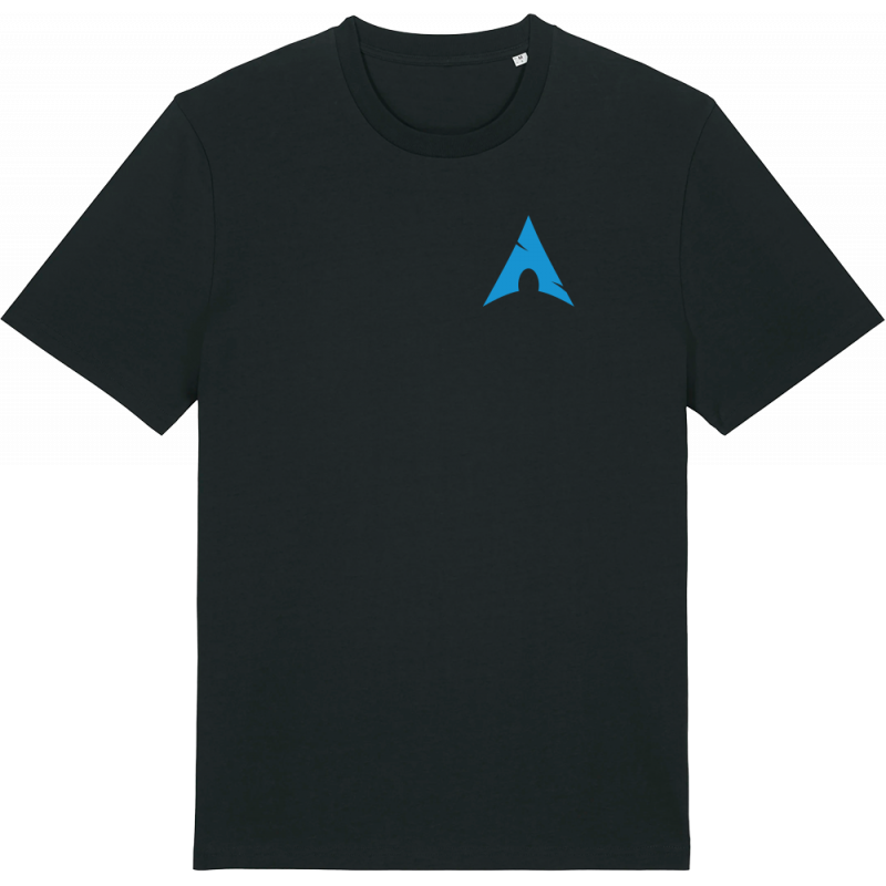 T-Shirt mit dem Logo der Linux-Distribution Arch