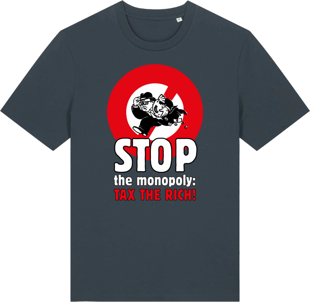 T-Shirt "Tax the rich"