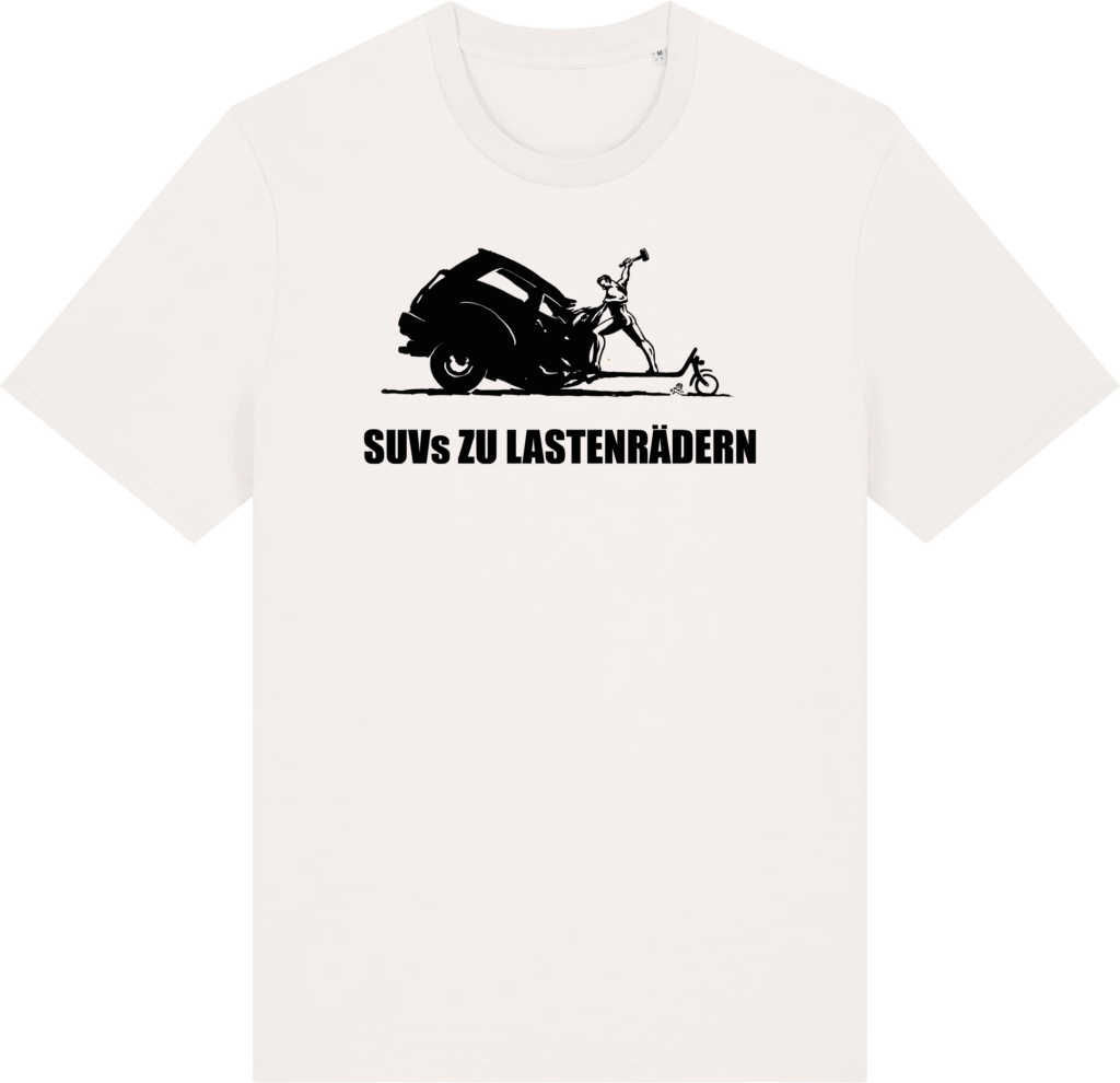 T-Shirt "SUVs zu Lastenrädern"