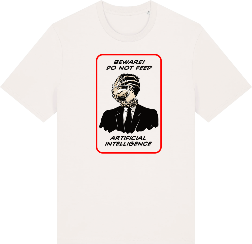 T-Shirt "Do not feed AI"